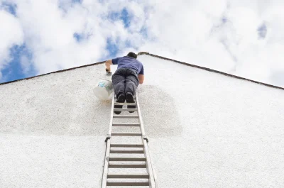 Peinture extérieure à la Muraz — façades et ravalement